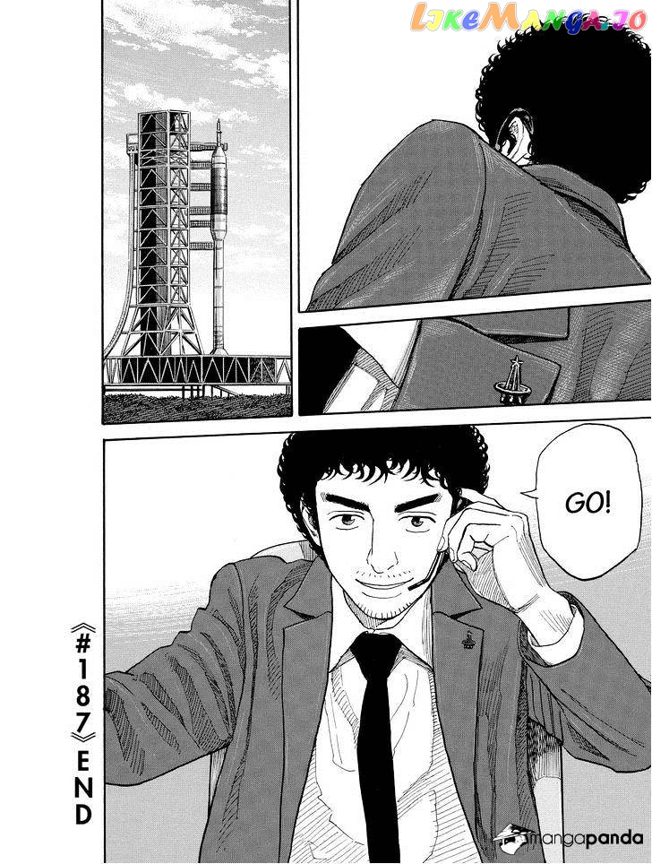Uchuu Kyoudai chapter 187 - page 22
