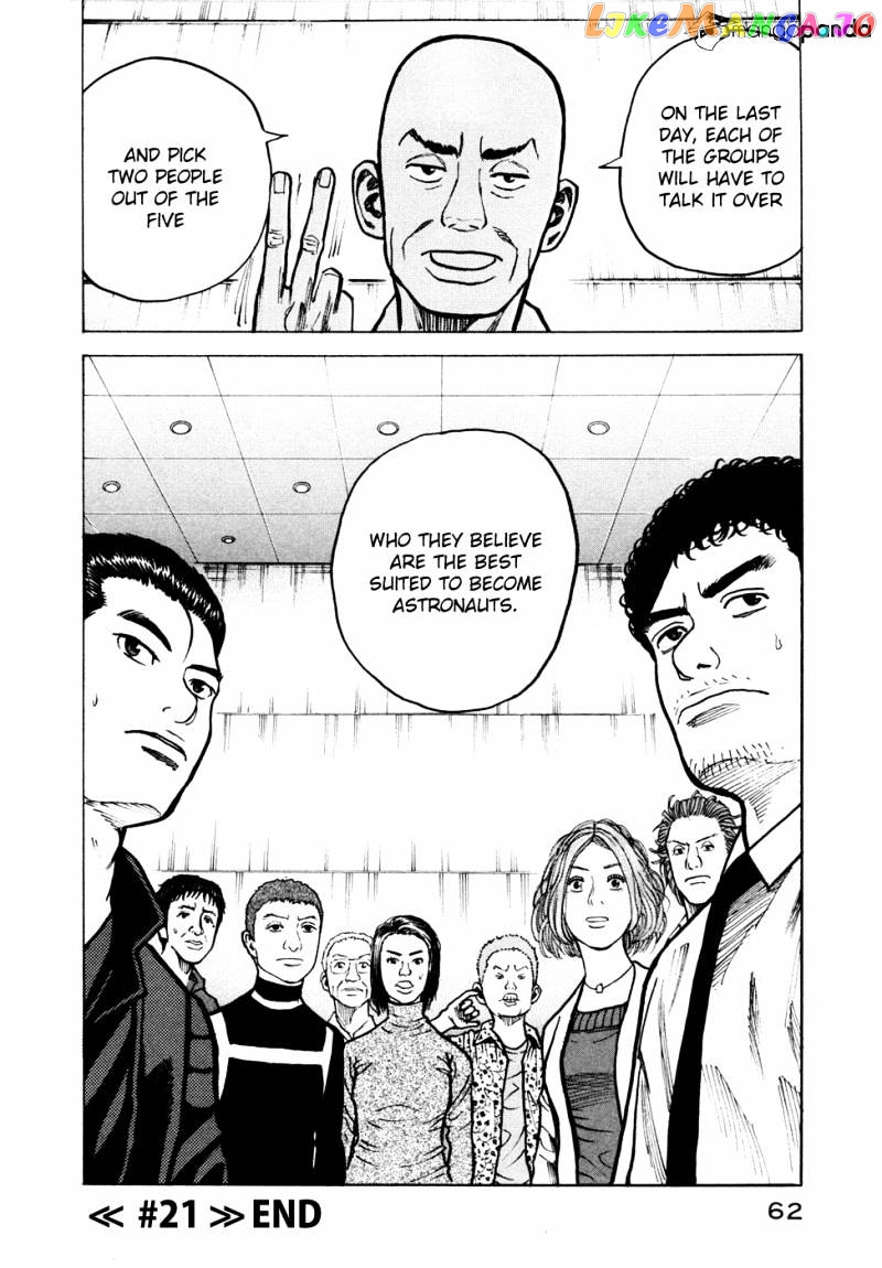 Uchuu Kyoudai chapter 21 - page 21