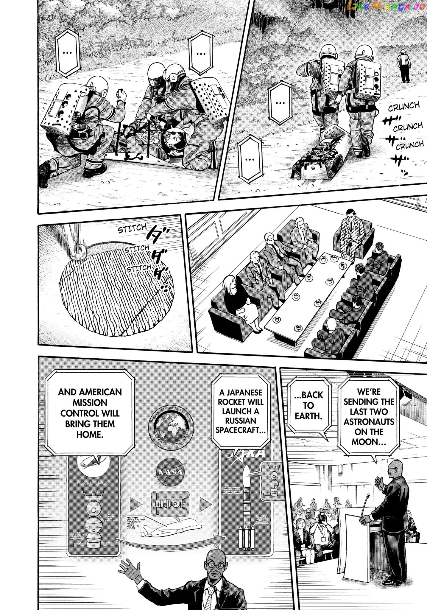 Uchuu Kyoudai chapter 338 - page 13