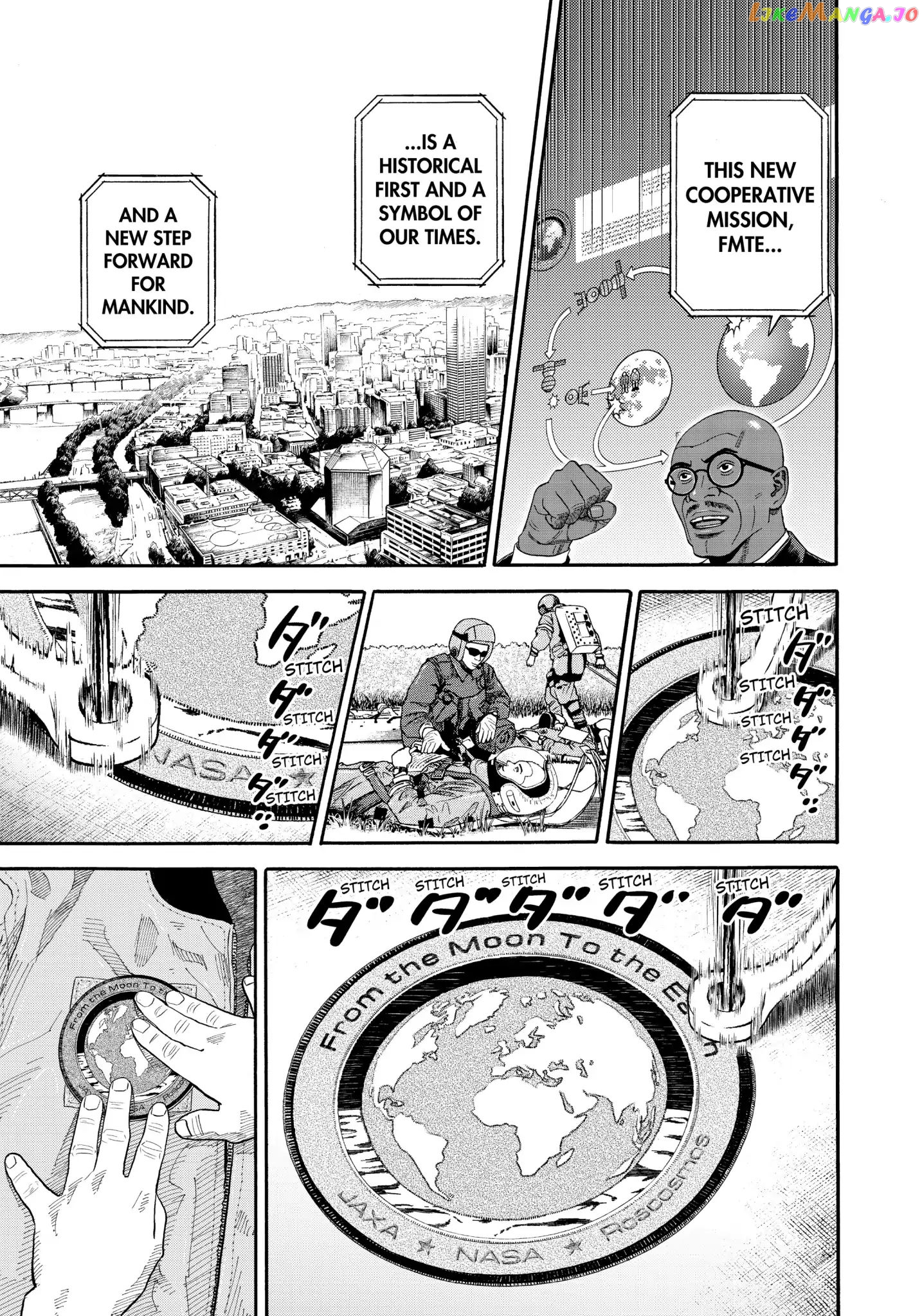 Uchuu Kyoudai chapter 338 - page 14