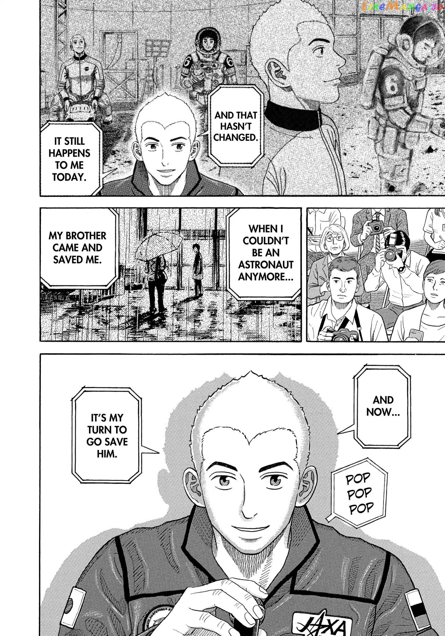 Uchuu Kyoudai chapter 338 - page 21