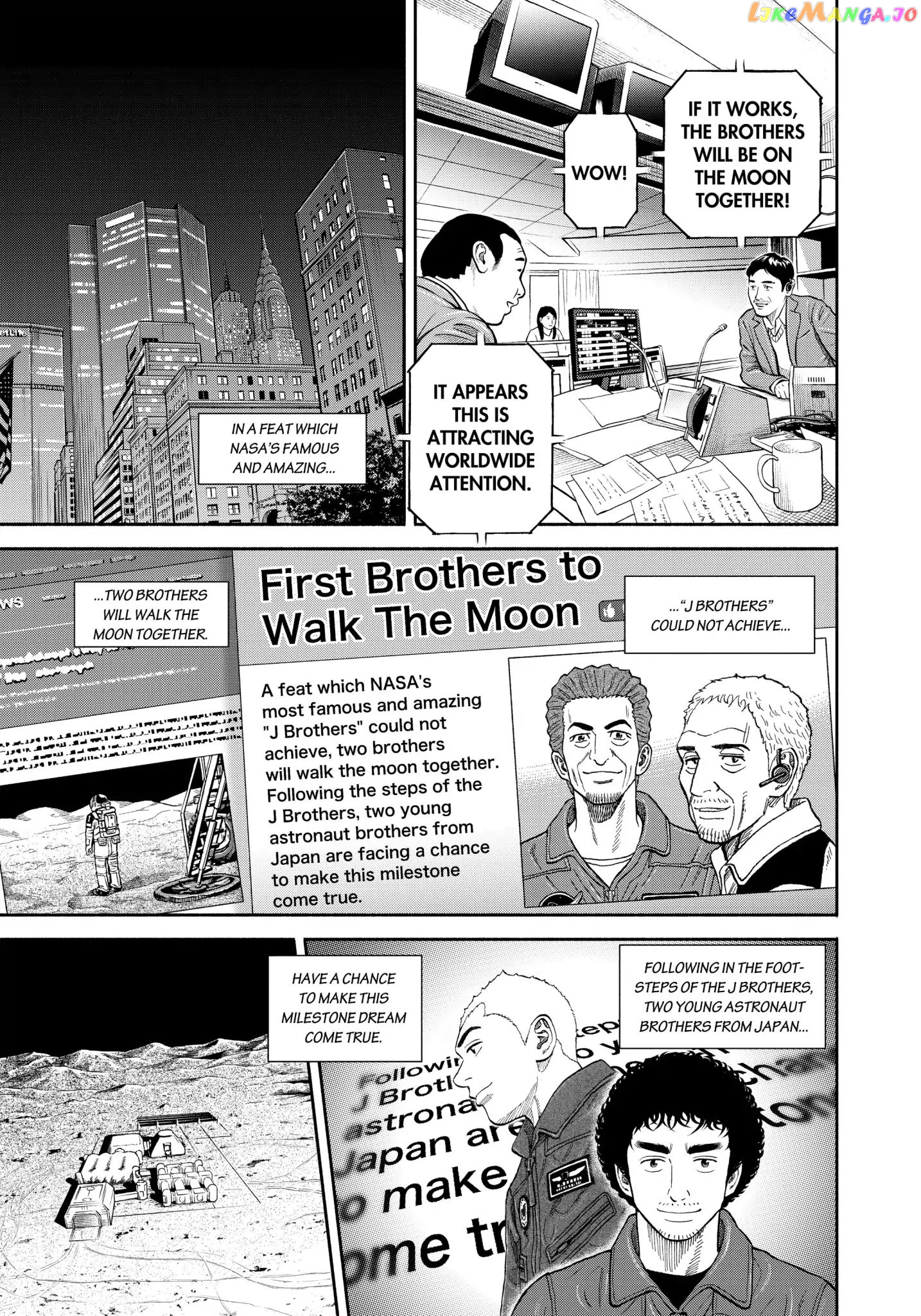 Uchuu Kyoudai chapter 342 - page 14