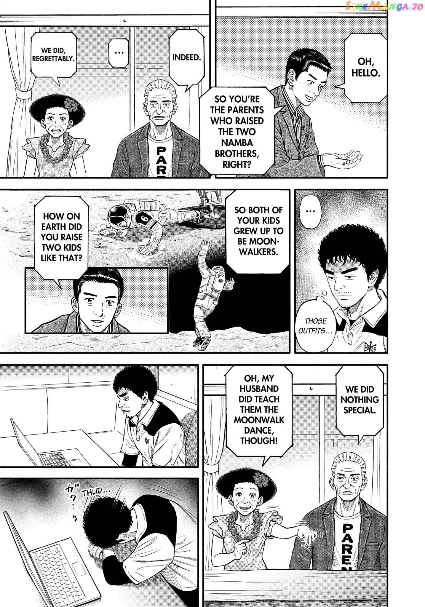 Uchuu Kyoudai chapter 343 - page 16