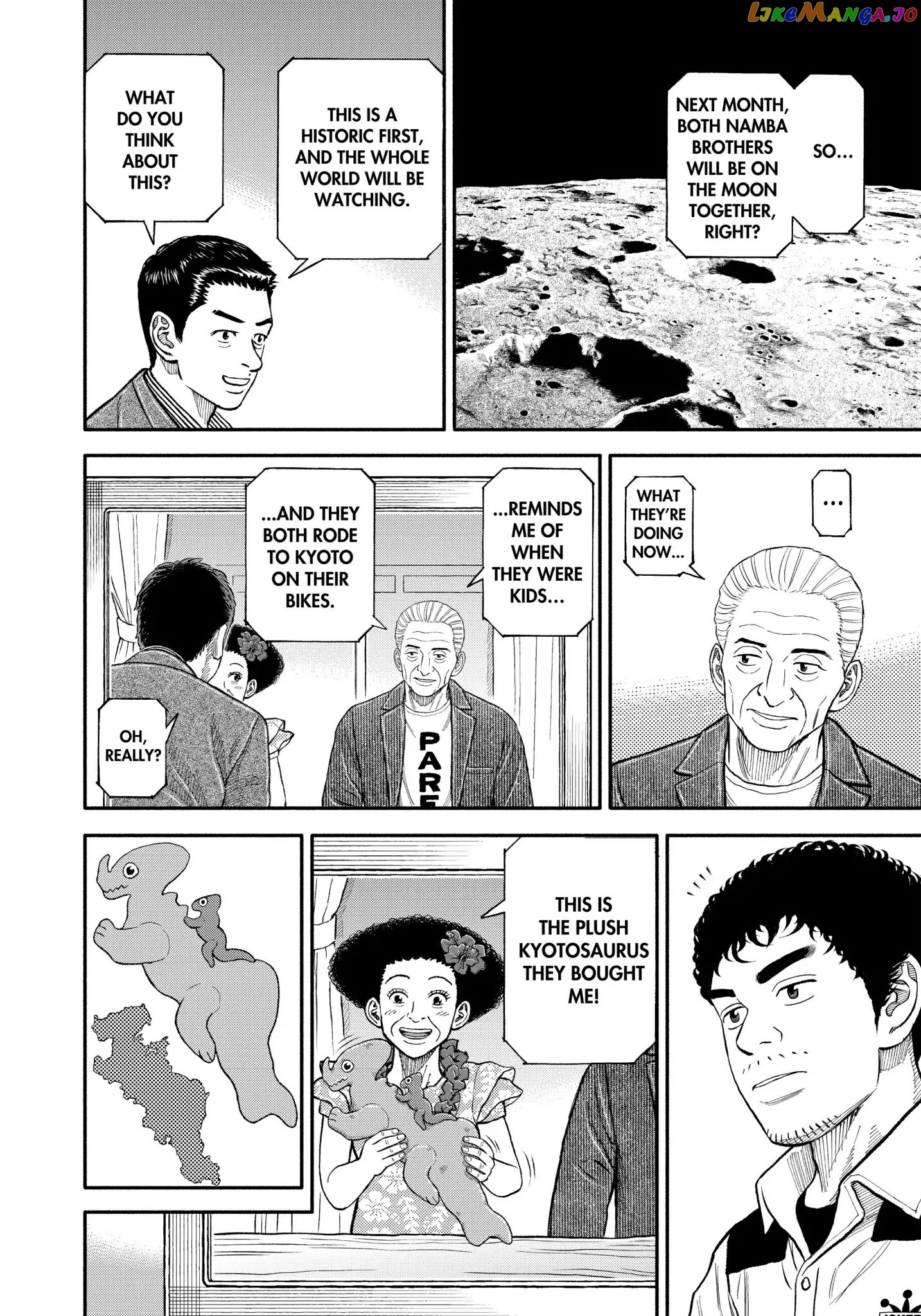 Uchuu Kyoudai chapter 343 - page 17