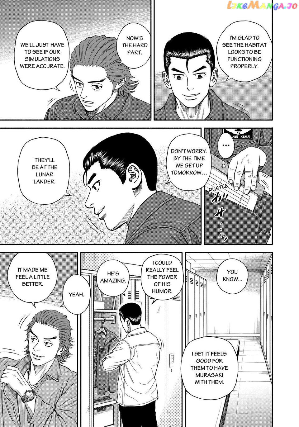 Uchuu Kyoudai chapter 355 - page 15
