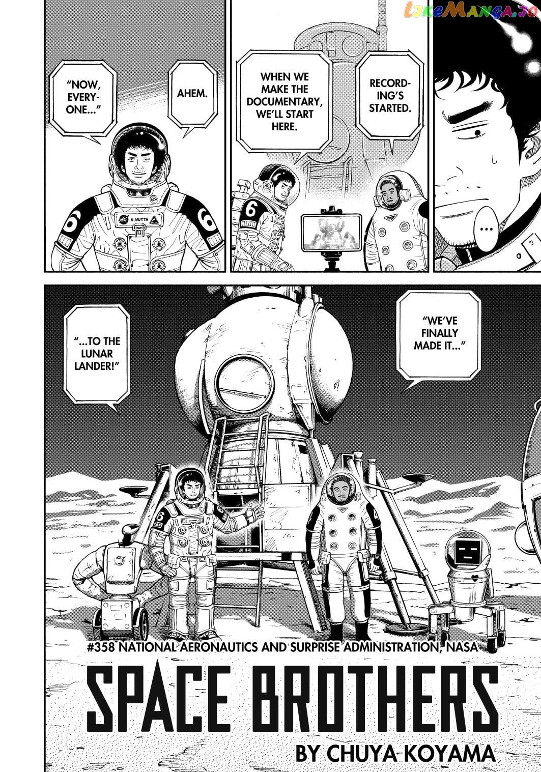 Uchuu Kyoudai chapter 358 - page 4