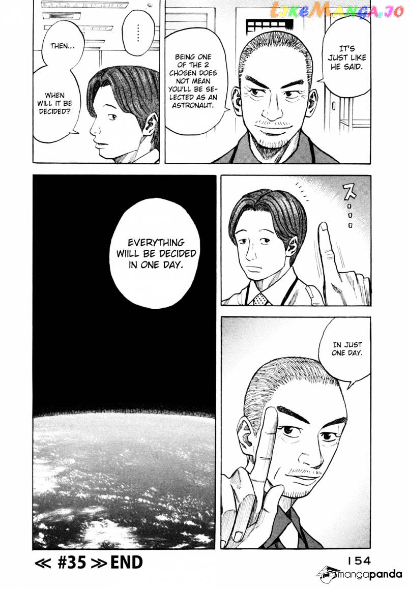 Uchuu Kyoudai chapter 35 - page 21