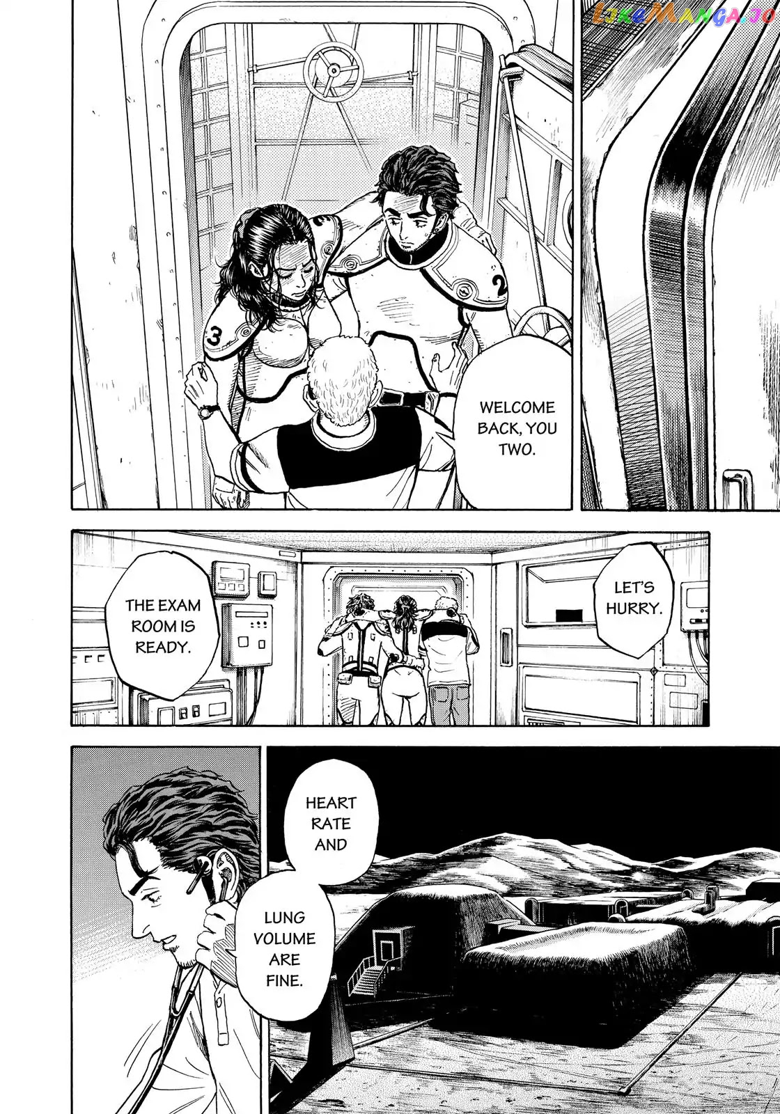 Uchuu Kyoudai chapter 310 - page 15