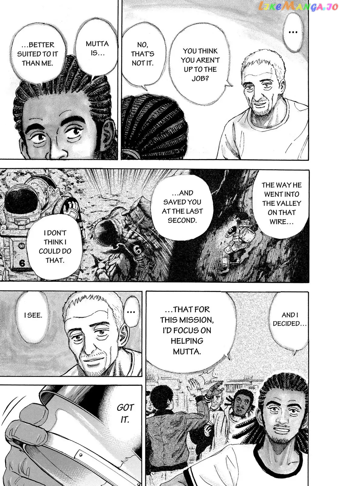 Uchuu Kyoudai chapter 313 - page 16