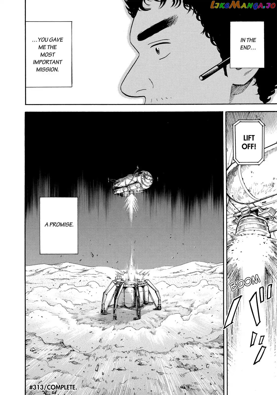 Uchuu Kyoudai chapter 313 - page 21