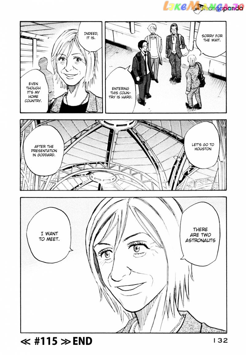Uchuu Kyoudai chapter 115 - page 21