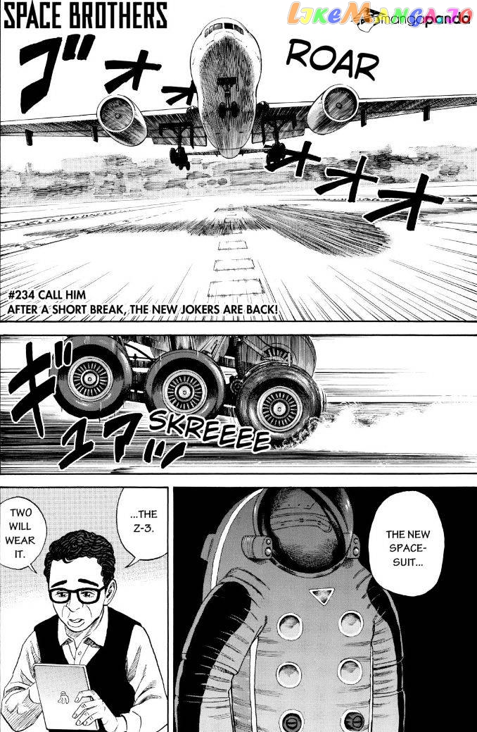 Uchuu Kyoudai chapter 234 - page 1