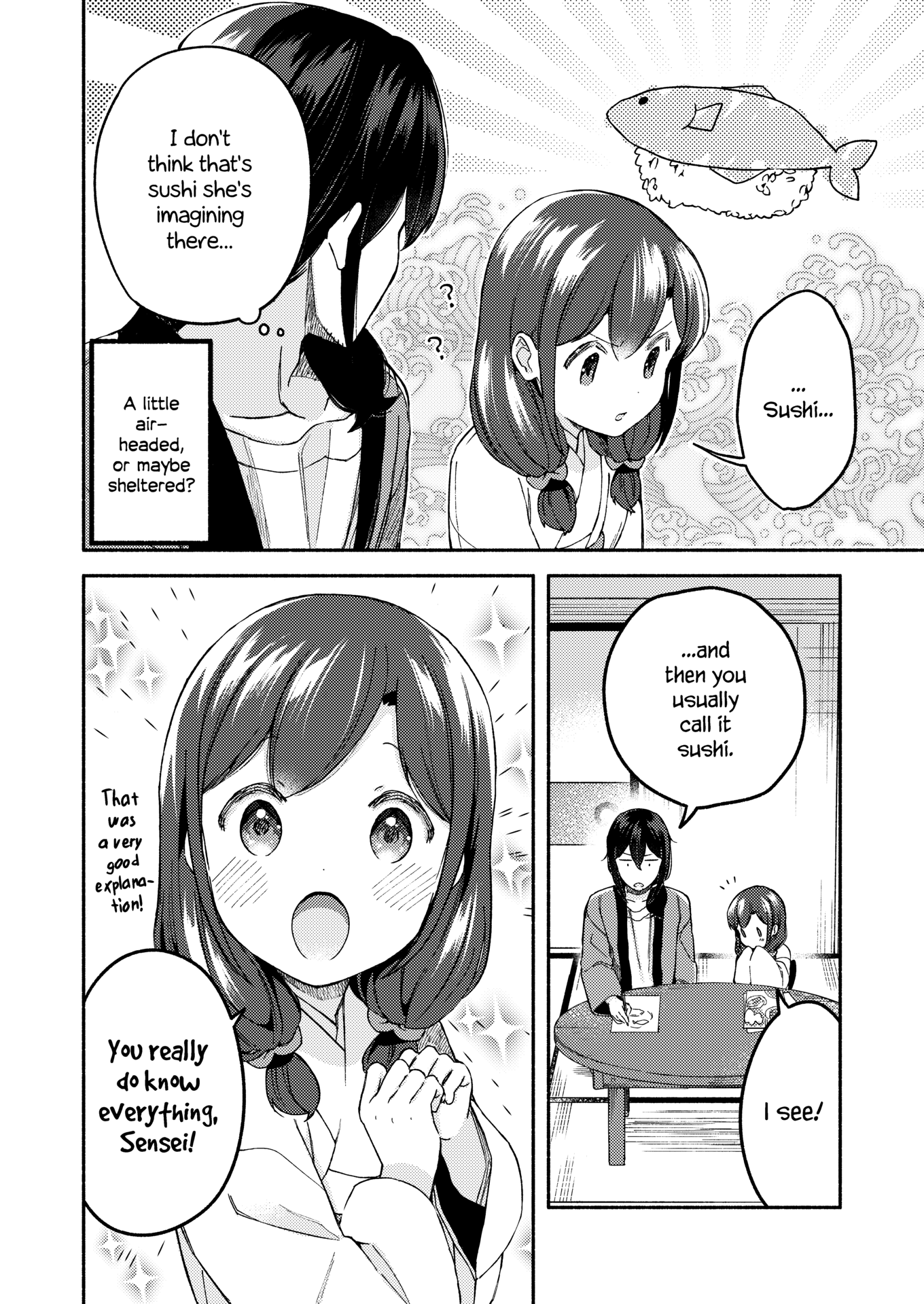 Sakka-San To Zashiki Warashi Ga Kurasu Hon chapter 1 - page 12
