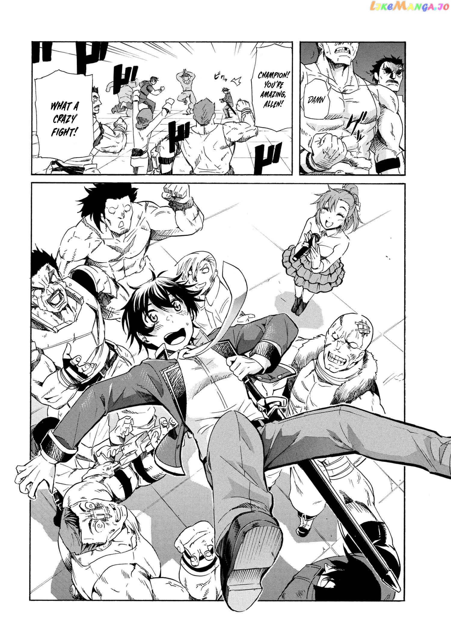 I Hit the Button for a Million Years and Before I Knew It, I Was the Strongest chapter 3.2 - page 8