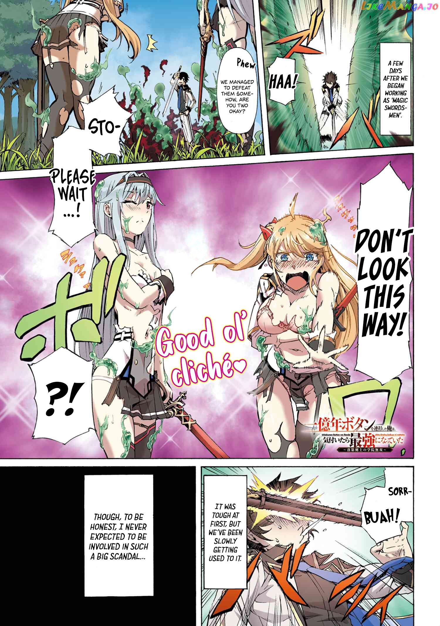 I Hit the Button for a Million Years and Before I Knew It, I Was the Strongest chapter 12.1 - page 2