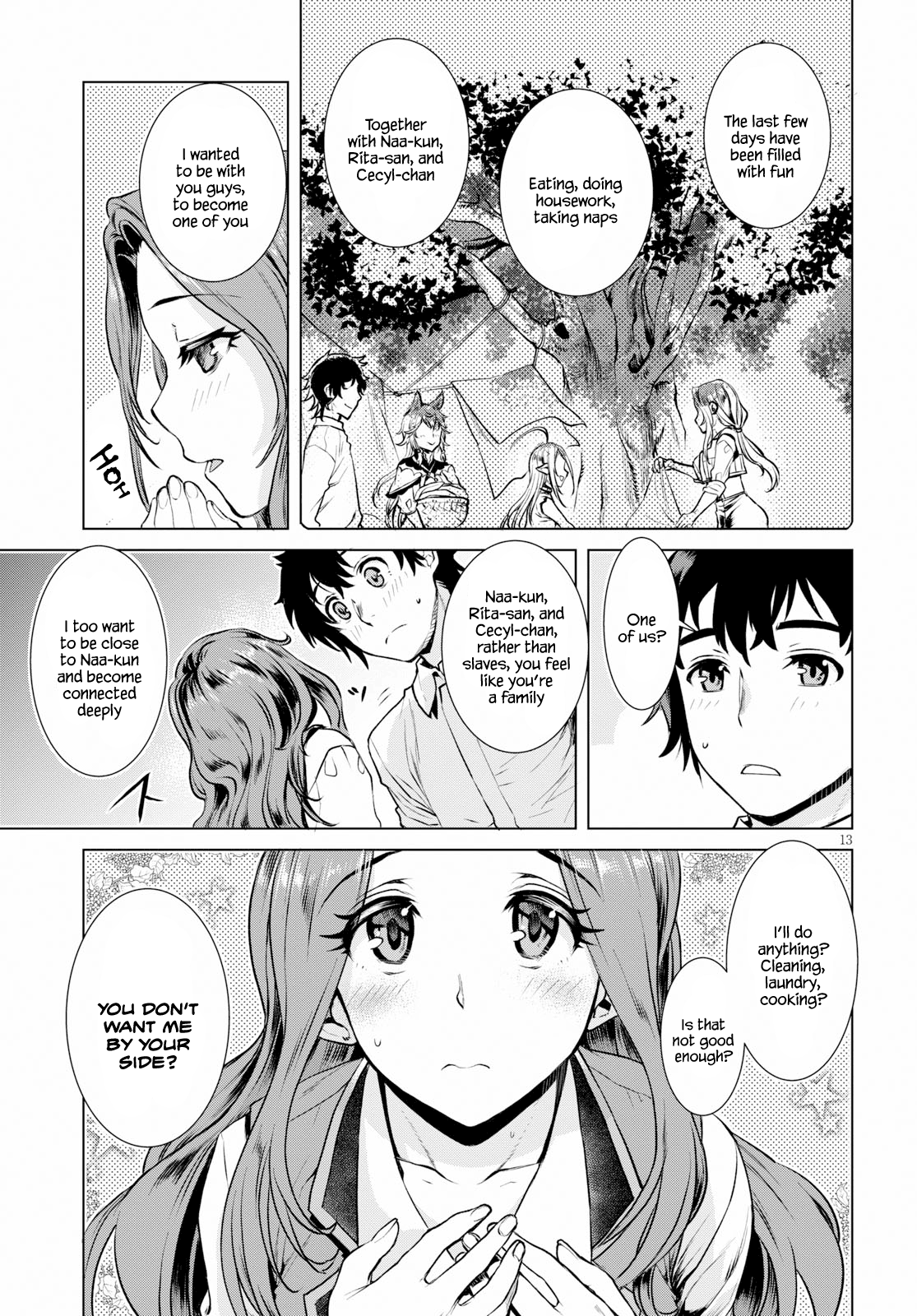 Isekai de Skill wo Kaitai shitara Cheat na Yome ga Zoushoku Shimashita: Gainen Kousa no Structure chapter 18 - page 13