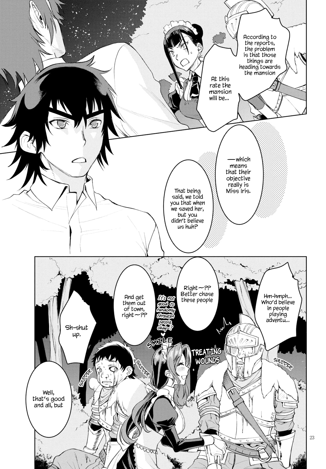 Isekai de Skill wo Kaitai shitara Cheat na Yome ga Zoushoku Shimashita: Gainen Kousa no Structure chapter 30 - page 22