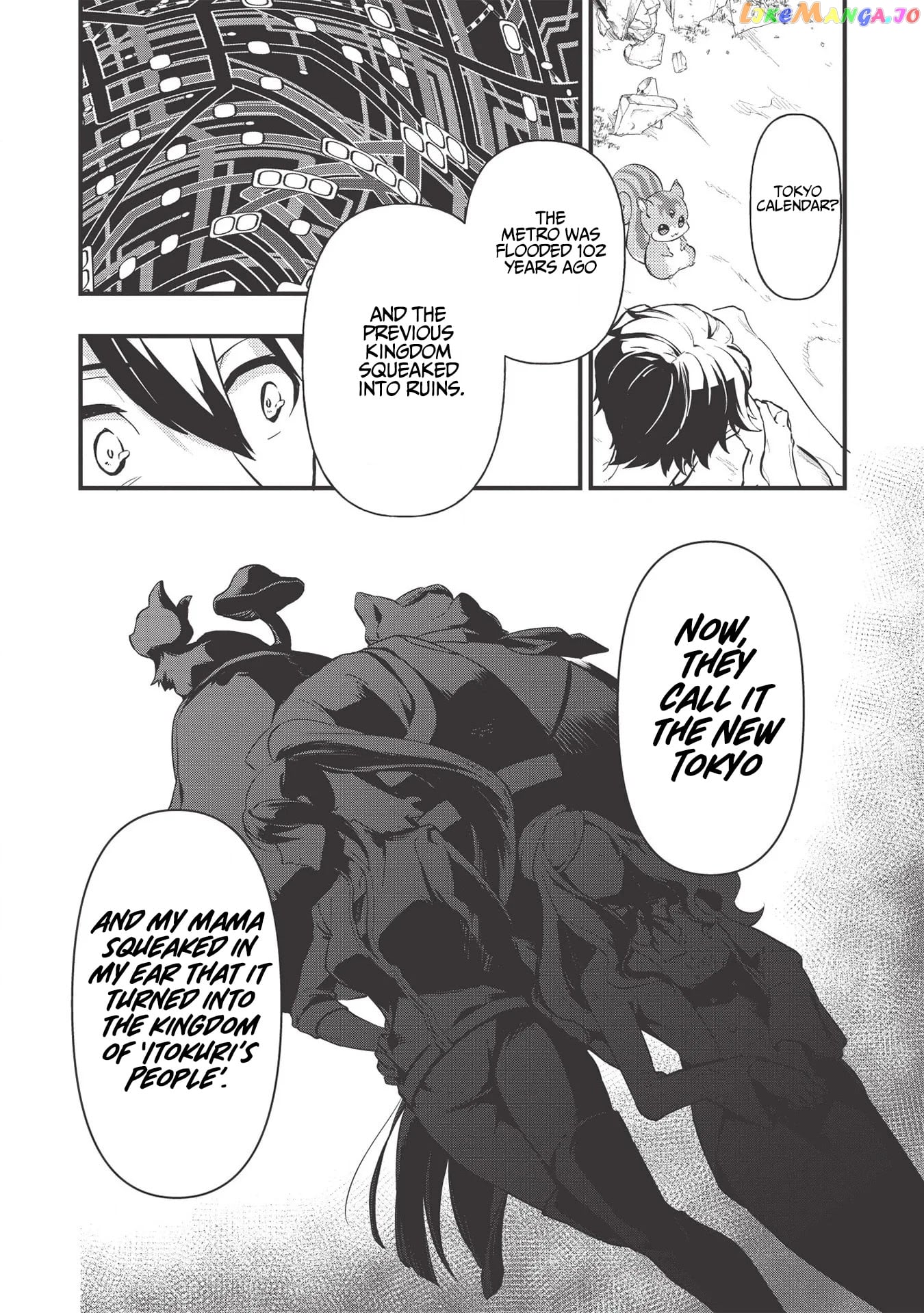 Meikyuu Metro – Mezametara Saikyoushoku Datta Node Shima Risu O Tsurete Shinsekai O Aruku chapter 1 - page 26
