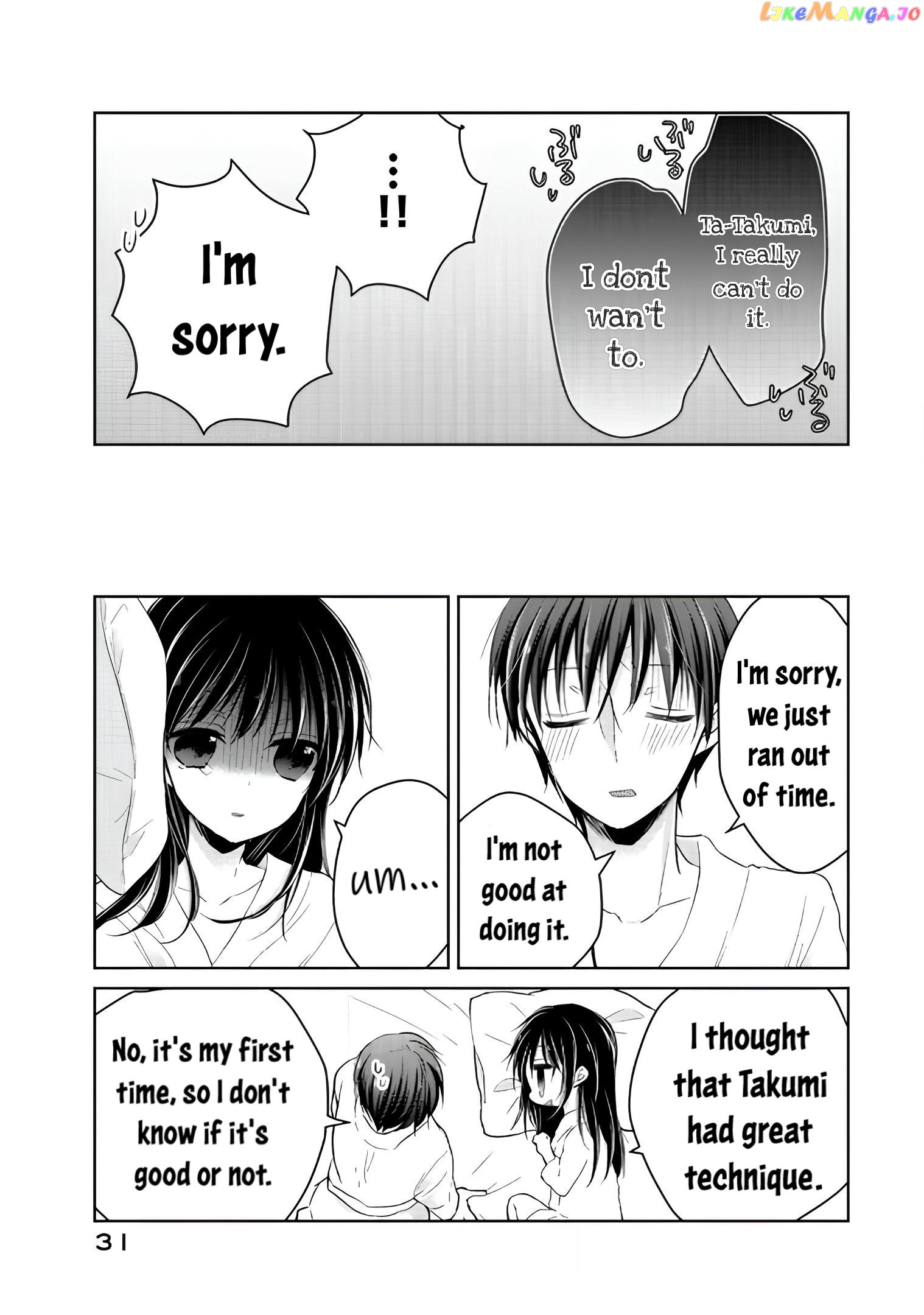 Midara Na Ao-Chan Wa Benkyou Ga Dekinai Otona-Hen chapter 11 - page 30