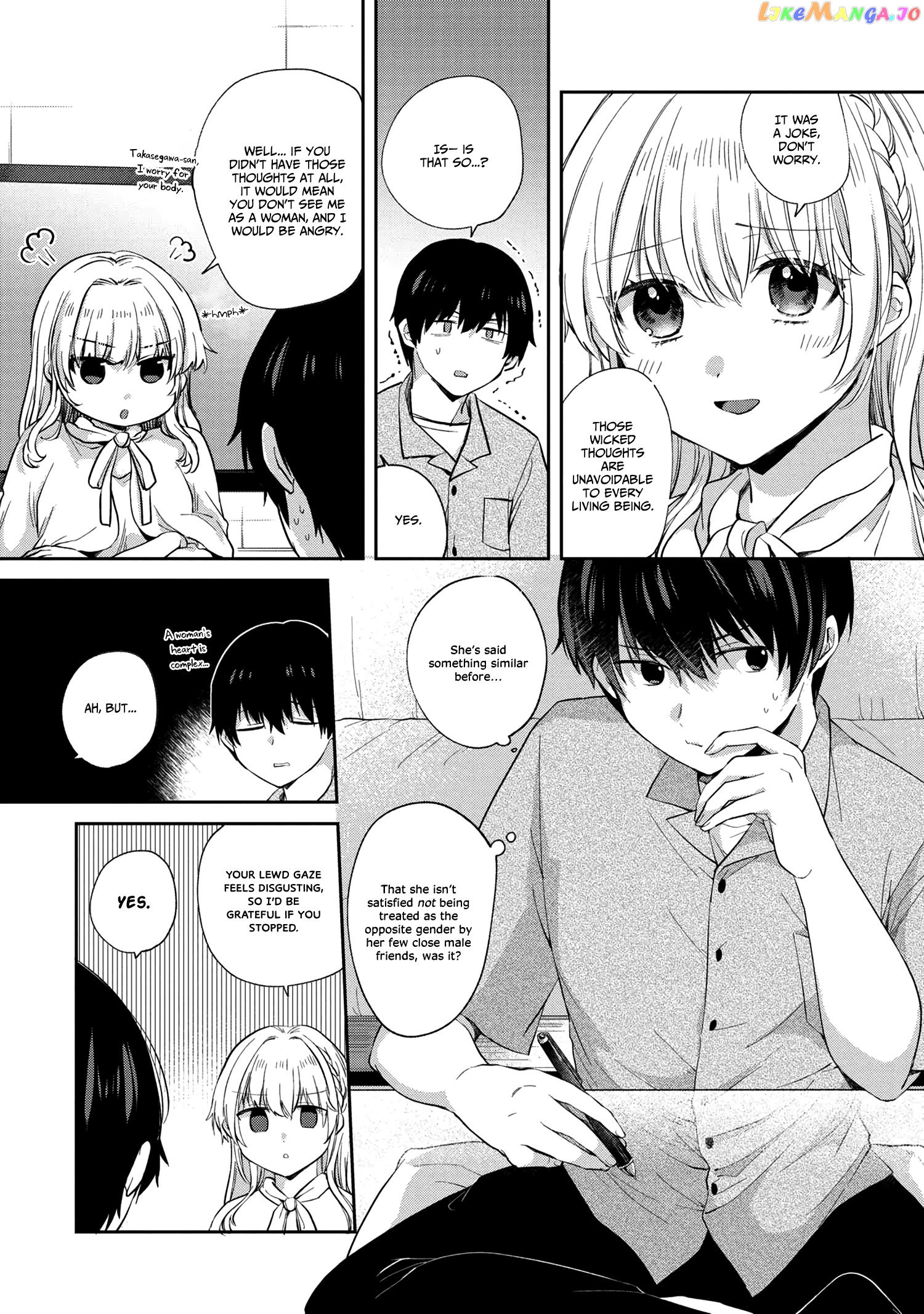 Omiai Shitakunakatta Node, Murinandai Na Jouken Wo Tsuketara Doukyuusei Ga Kita Ken Ni Tsuite chapter 6.1 - page 12