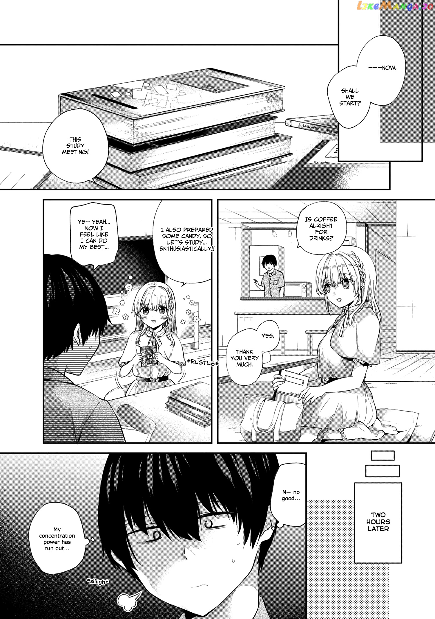 Omiai Shitakunakatta Node, Murinandai Na Jouken Wo Tsuketara Doukyuusei Ga Kita Ken Ni Tsuite chapter 6.1 - page 7