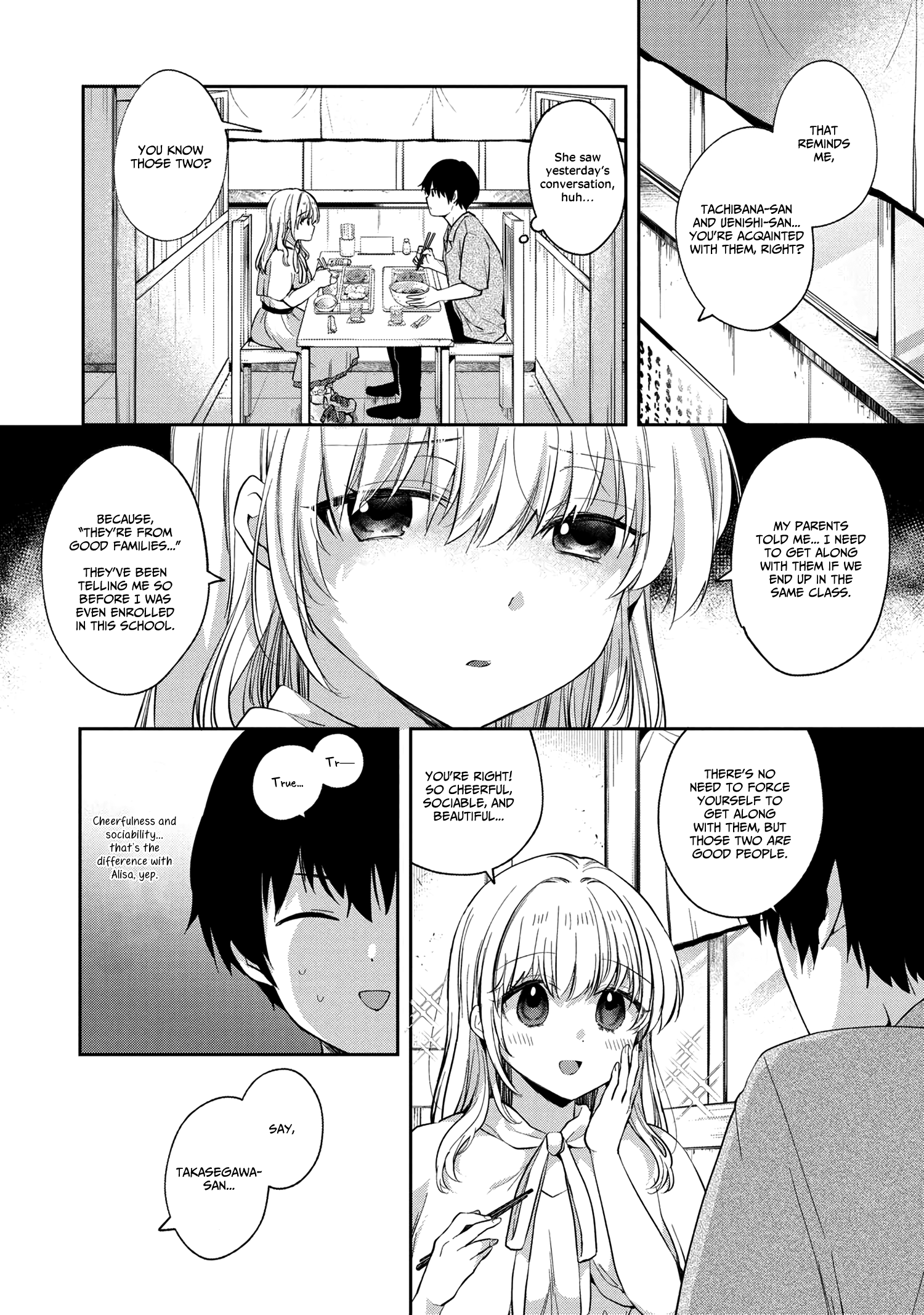 Omiai Shitakunakatta Node, Murinandai Na Jouken Wo Tsuketara Doukyuusei Ga Kita Ken Ni Tsuite chapter 6.2 - page 6