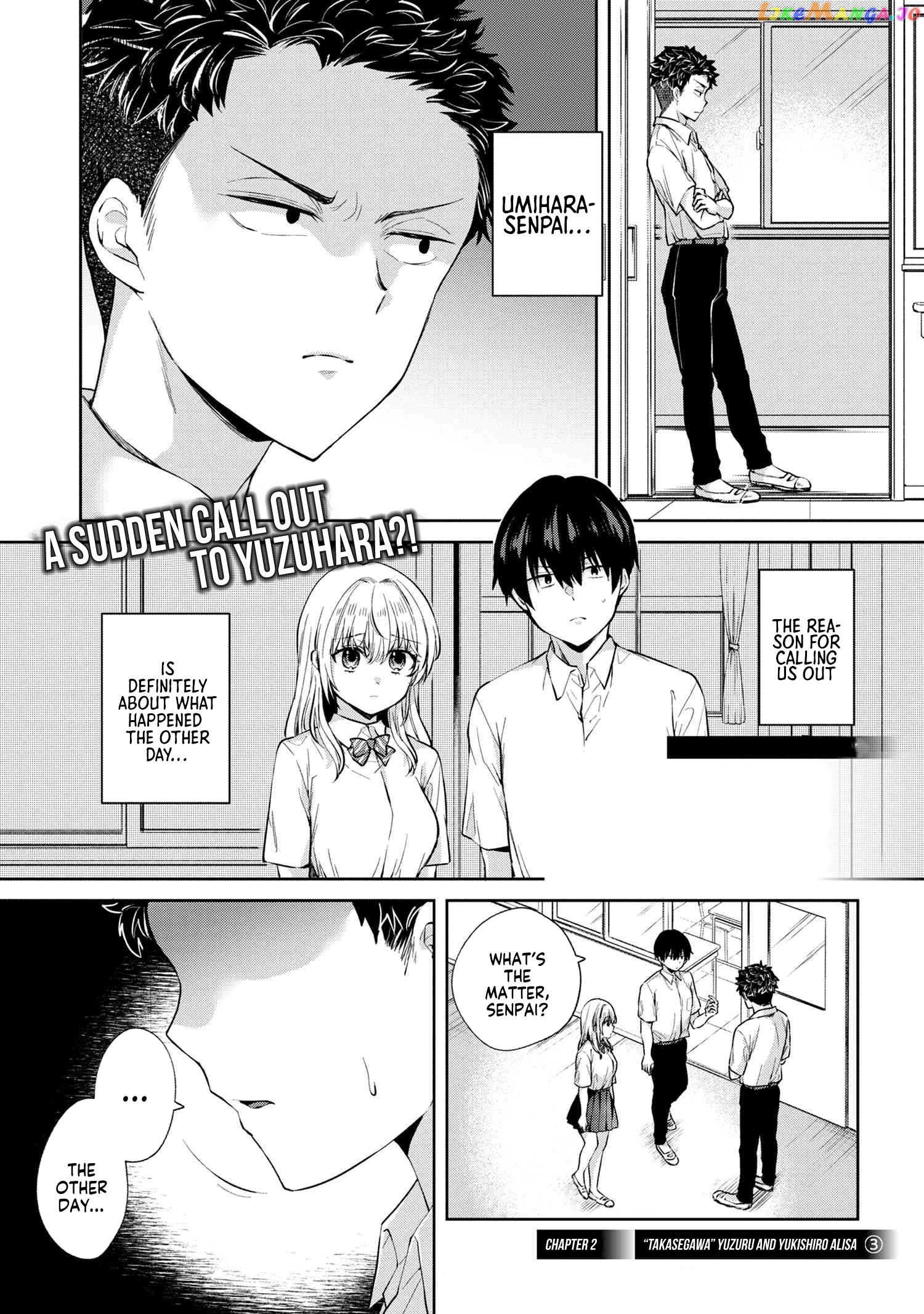 Omiai Shitakunakatta Node, Murinandai Na Jouken Wo Tsuketara Doukyuusei Ga Kita Ken Ni Tsuite chapter 8.1 - page 2