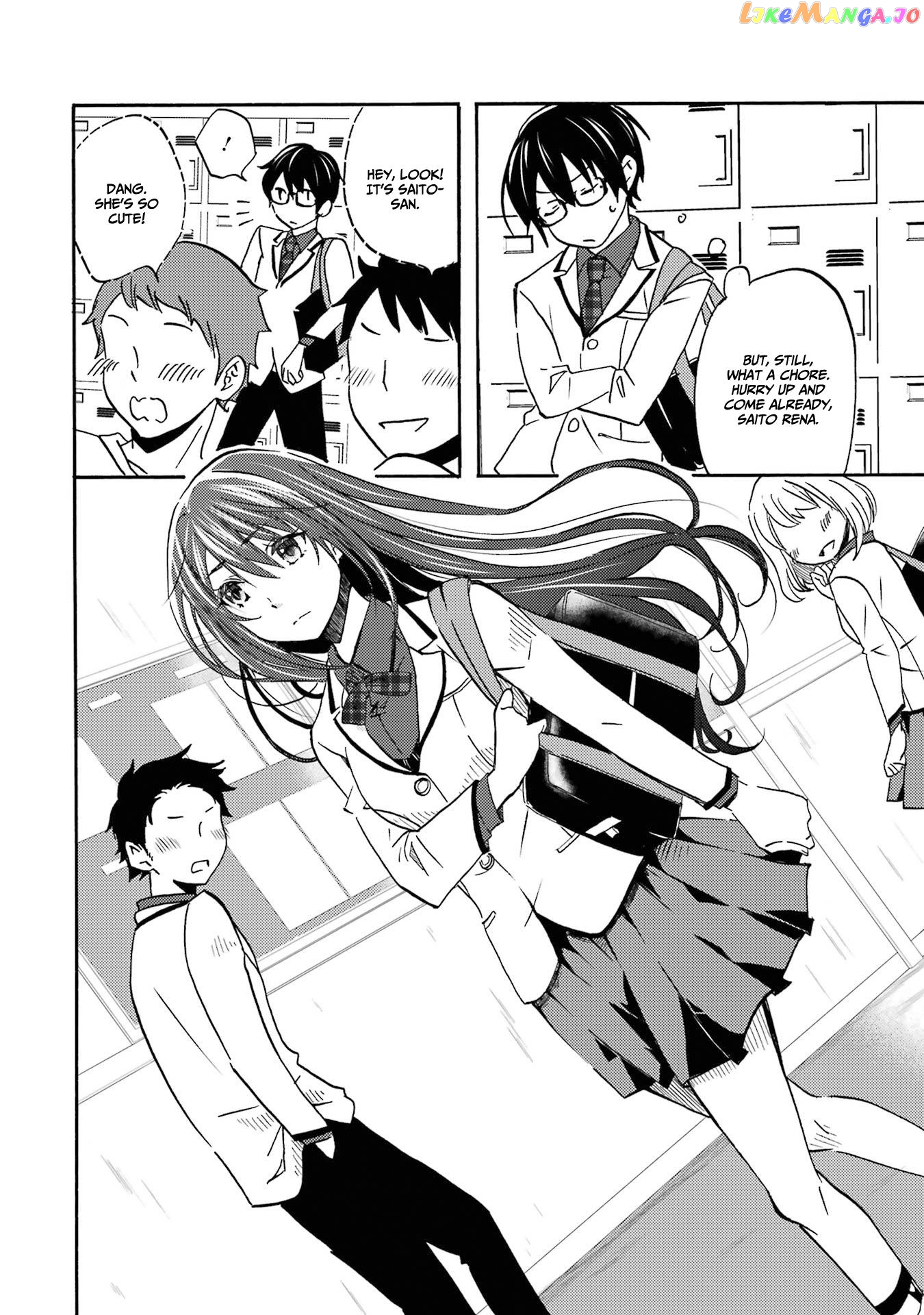Ore Wa Shiranai Uchi Ni Gakkou Ichi No Bishoujo Wo Kudoite Itarashii chapter 1.2 - page 3
