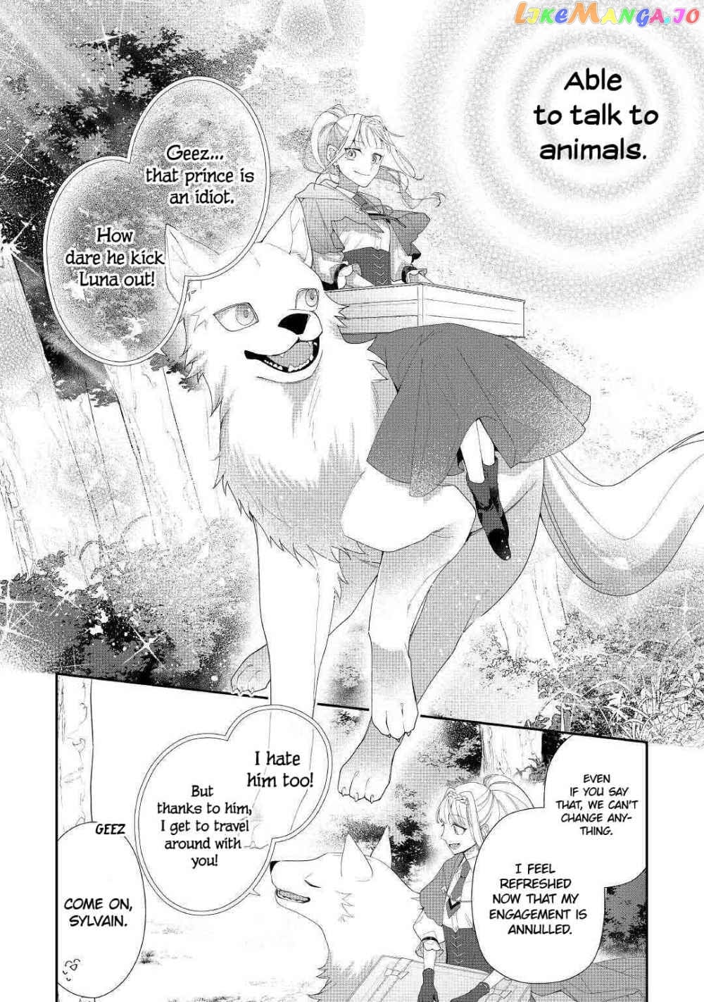 Former Vet Lady Has Had Her Engagement Called Off, but is Very Popular With the Fluffies! chapter 1.2 - page 1