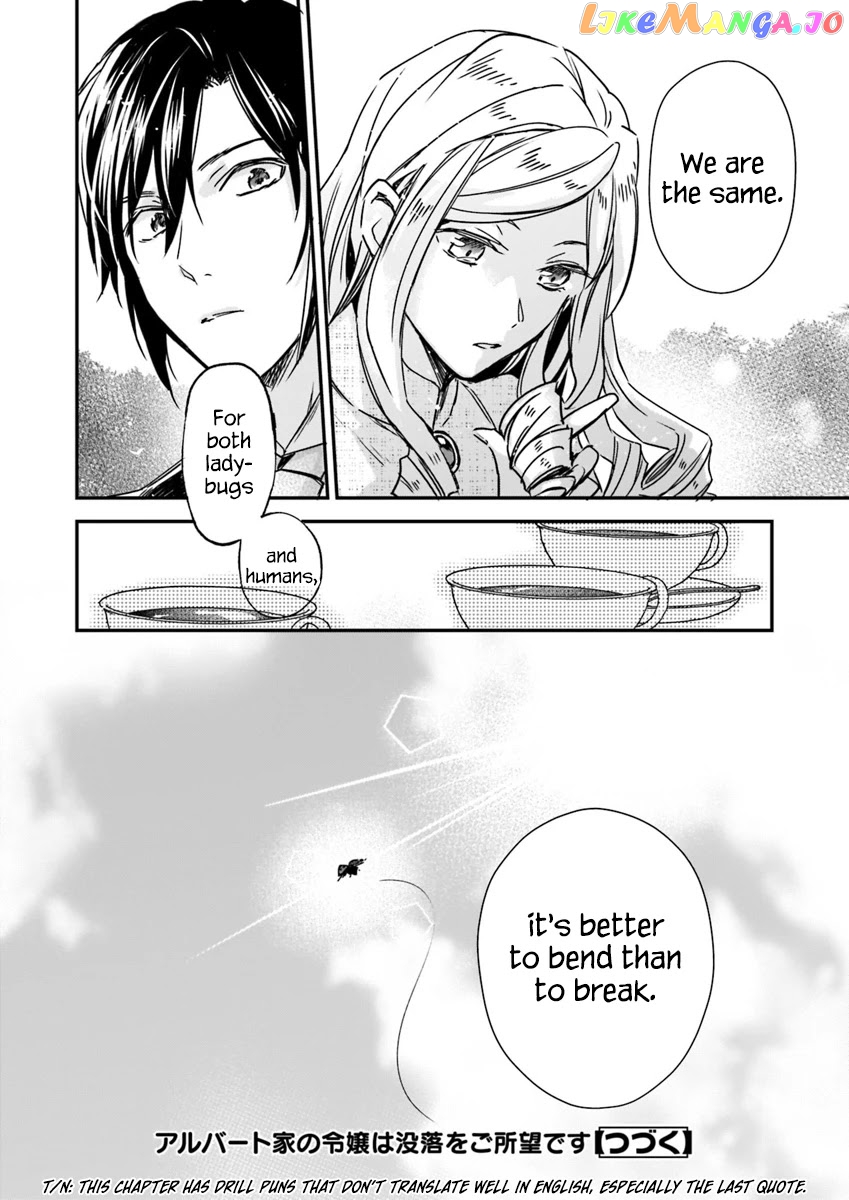 The Daughter Of The Albert House Wishes For Ruin chapter 10.1 - page 7