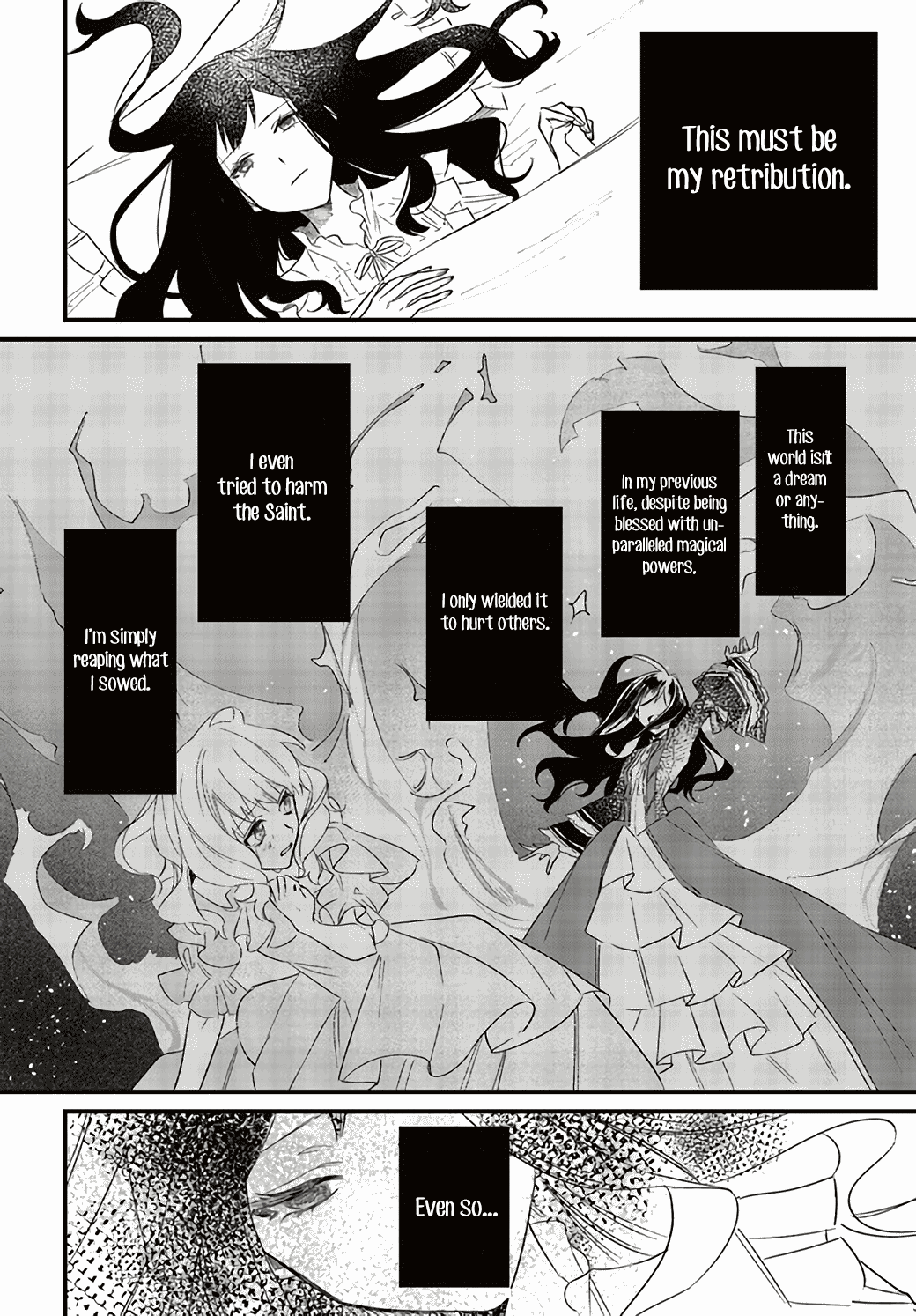The Villainess Who Traveled Back In Time Inexplicably Lost Her Magic, So She Went Into Seclusion chapter 1.1 - page 14