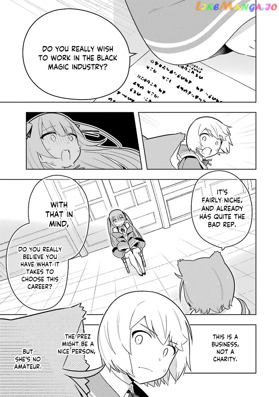 Though Young People Recoil From Entering The Black Magic Industry chapter 38 - page 9