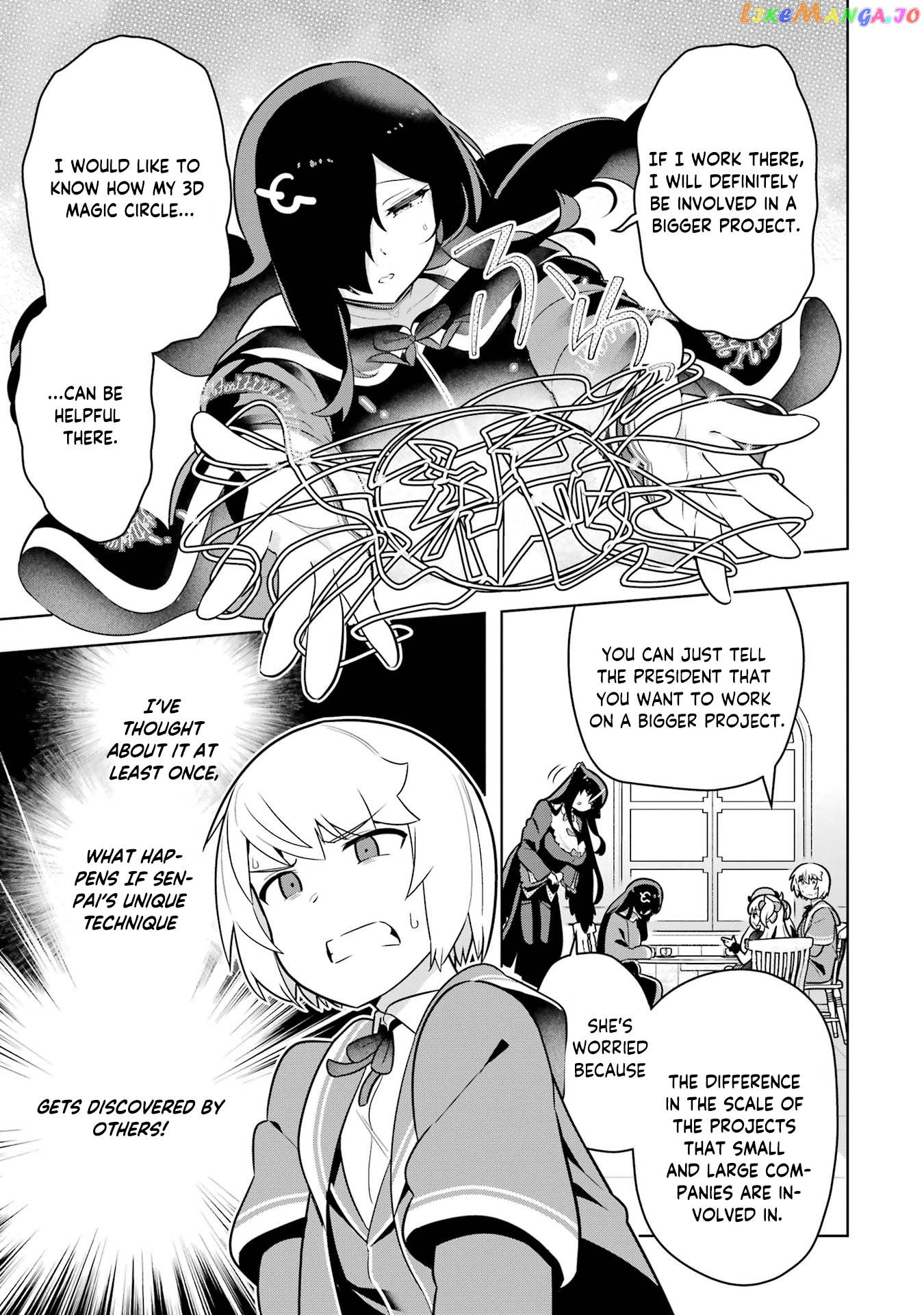 Though Young People Recoil From Entering The Black Magic Industry chapter 42 - page 8