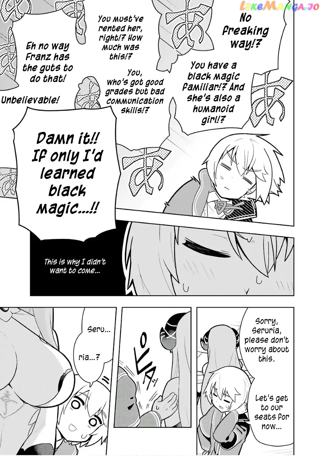Though Young People Recoil From Entering The Black Magic Industry chapter 2 - page 7