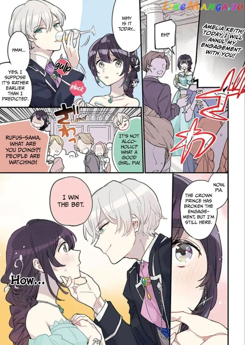 Even Though I'm a Super Timid Noble Girl, I Accepted the Bet From My Cunning Fiancé! chapter 1 - page 1