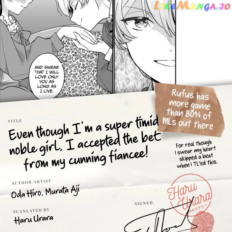 Even Though I'm a Super Timid Noble Girl, I Accepted the Bet From My Cunning Fiancé! chapter 2 - page 13