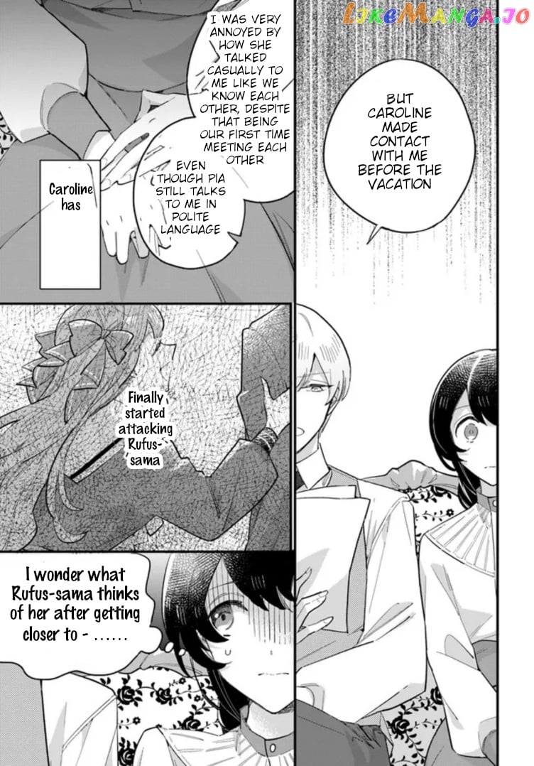 Even Though I'm a Super Timid Noble Girl, I Accepted the Bet From My Cunning Fiancé! chapter 14.1 - page 7