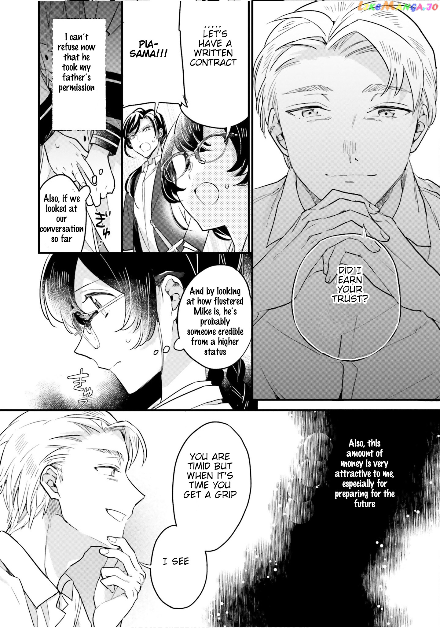 Even Though I'm a Super Timid Noble Girl, I Accepted the Bet From My Cunning Fiancé! chapter 9 - page 28
