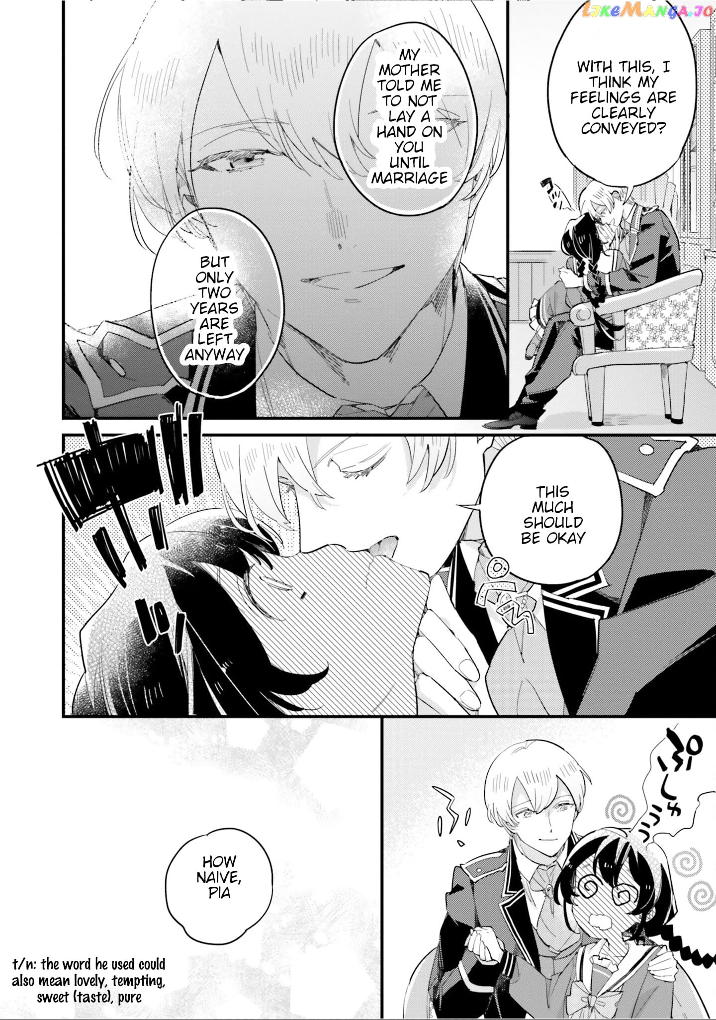 Even Though I'm a Super Timid Noble Girl, I Accepted the Bet From My Cunning Fiancé! chapter 10 - page 30