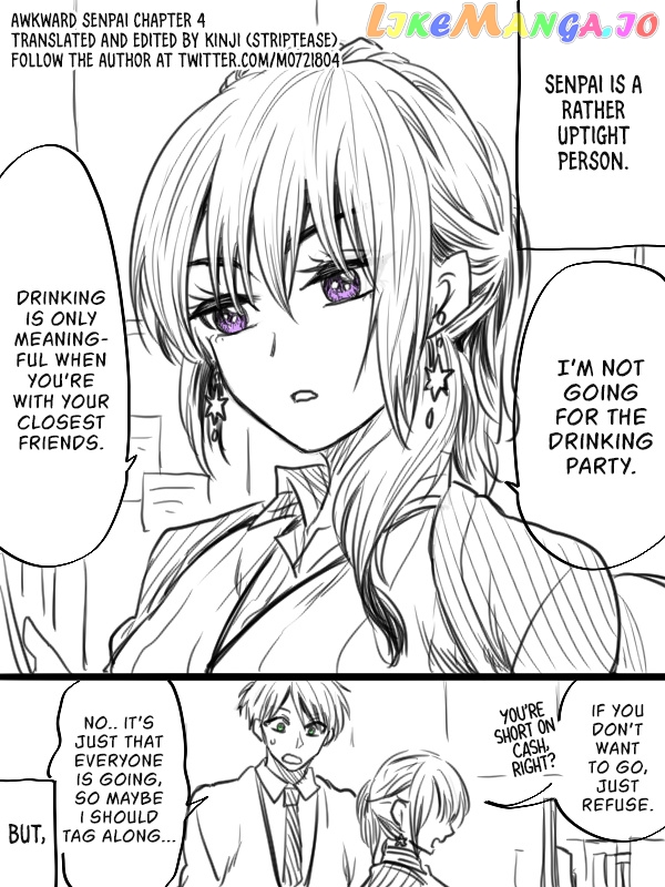 Awkward Senpai chapter 4 - page 1