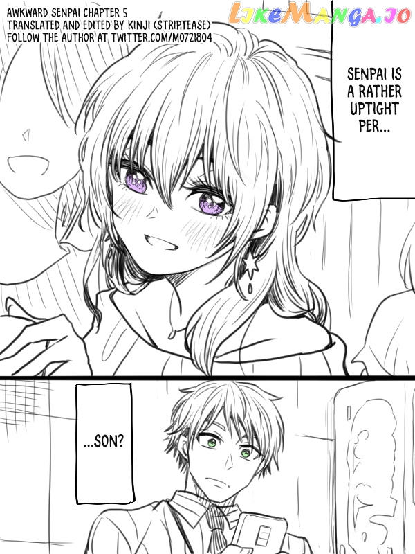 Awkward Senpai chapter 5 - page 1