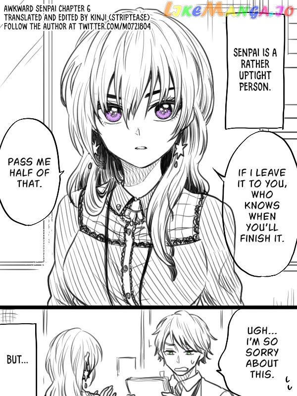 Awkward Senpai chapter 6 - page 1