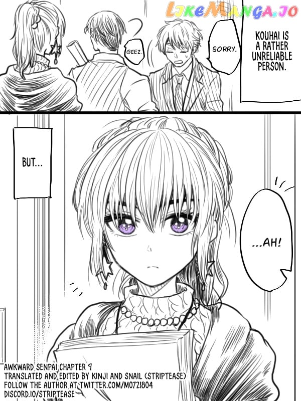 Awkward Senpai chapter 9 - page 1