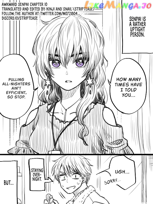 Awkward Senpai chapter 10 - page 1