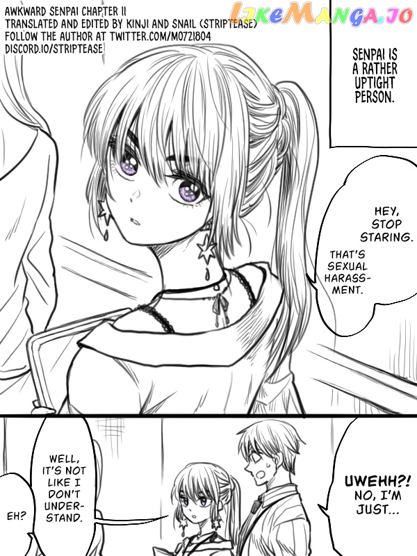 Awkward Senpai chapter 11 - page 1