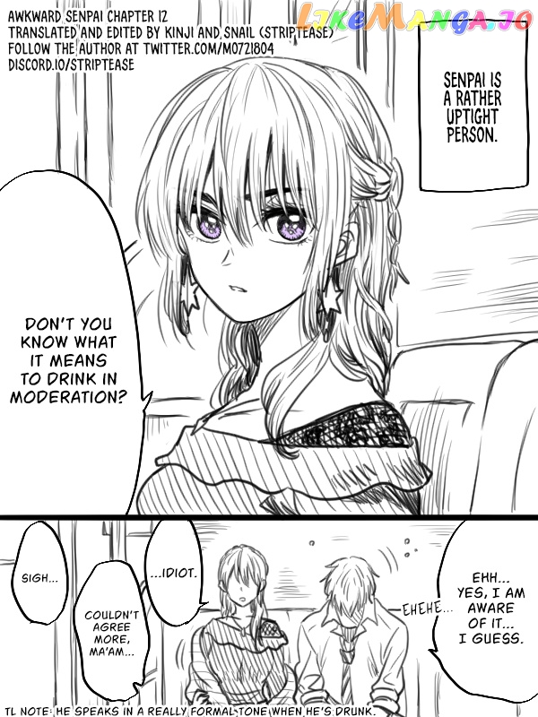 Awkward Senpai chapter 12 - page 1