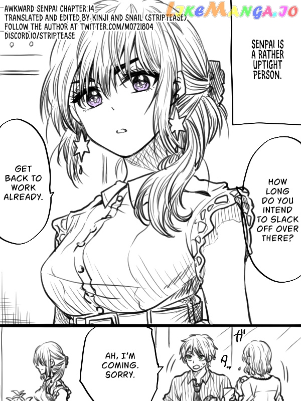 Awkward Senpai chapter 14 - page 1
