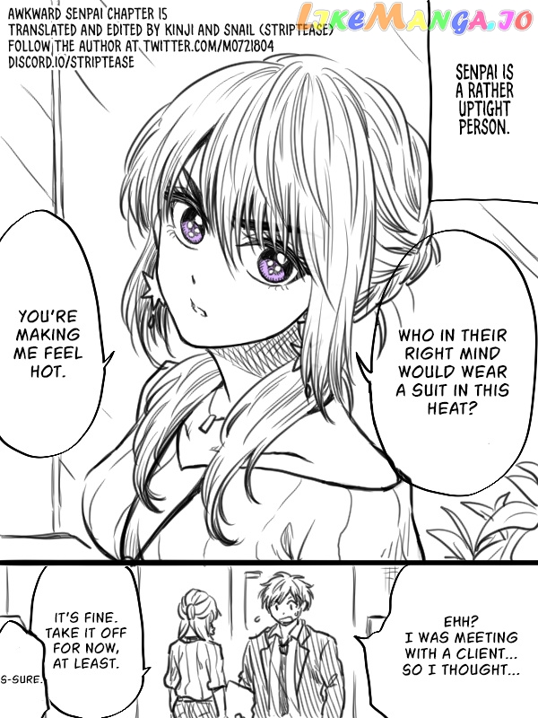 Awkward Senpai chapter 15 - page 1