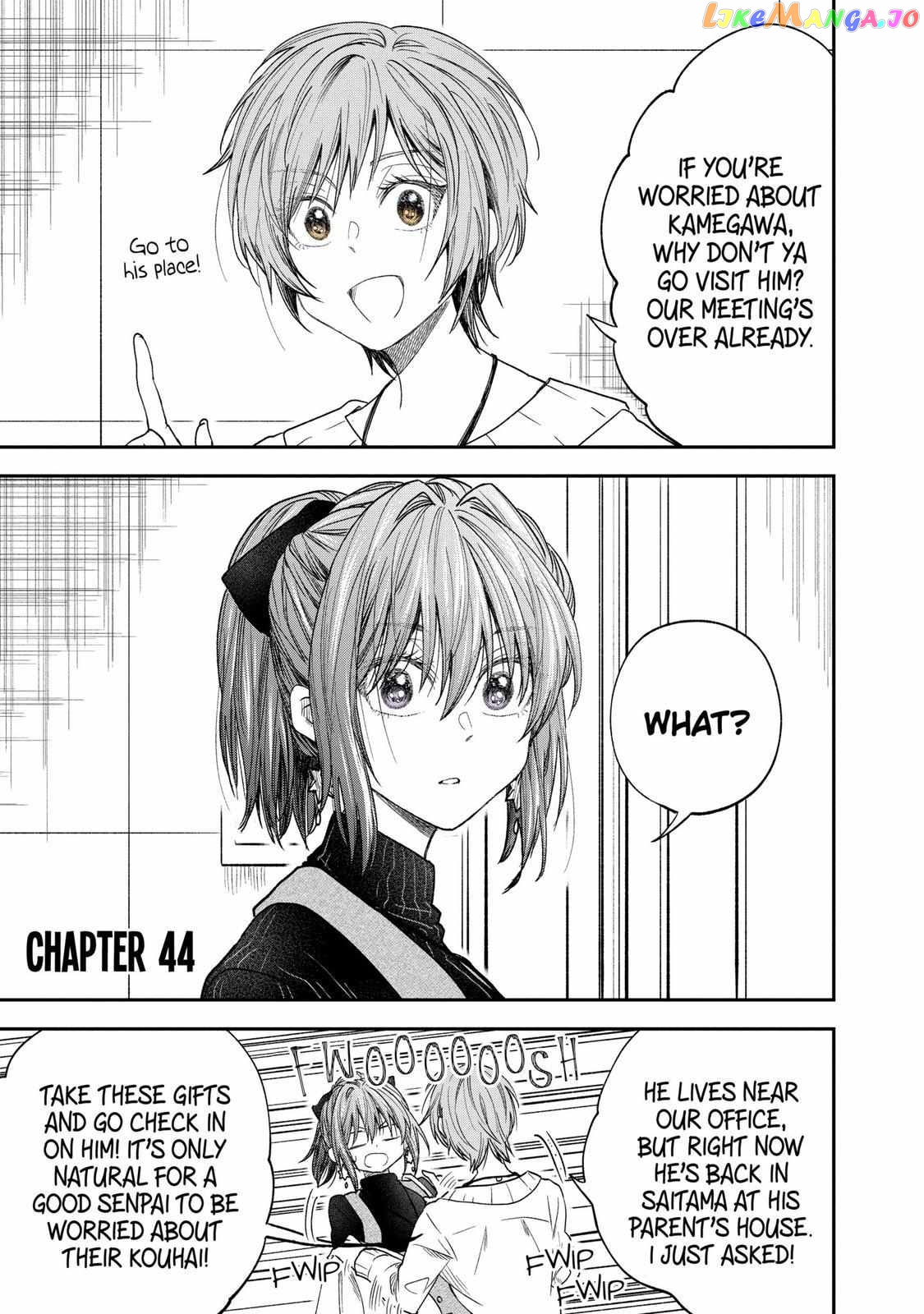 Awkward Senpai chapter 44 - page 1