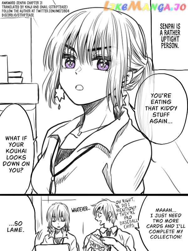 Awkward Senpai chapter 21 - page 1